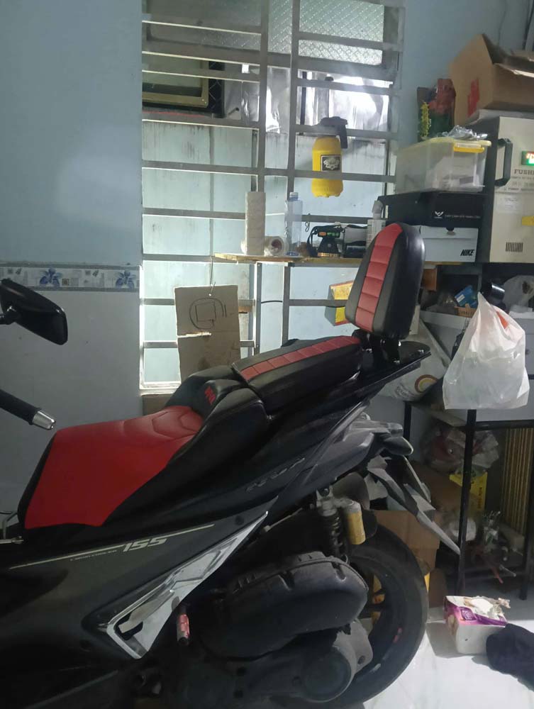 Tựa Lưng Cho Người Ngồi Sau Xe Máy – Gia Công Theo Nhiều Dòng Xe