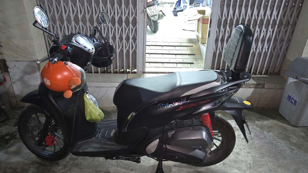 Tựa Lưng Cho Người Ngồi Sau Xe Máy Honda SH Mode (chỉ tựa sau) _ SH-TS