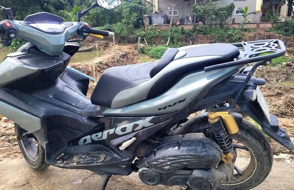 Yên Độ Yamaha NVX Cao Cấp Đen Xám _ NVX-G06-GREY