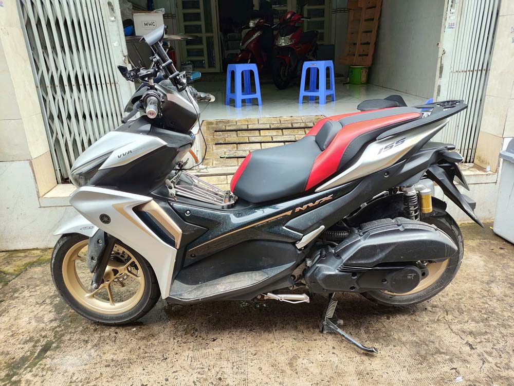 Yên Độ Yamaha NVX Cao Cấp Đỏ Đen _ NVX -G07-RED