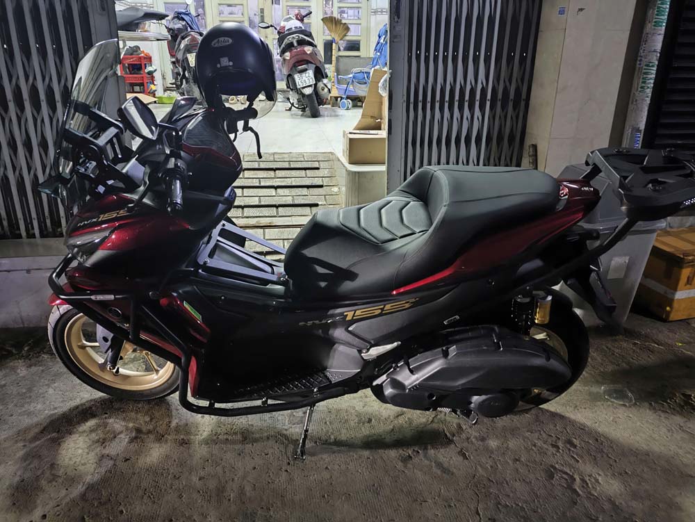 Yên Độ Yamaha NVX V1 V2 V3 Bật Mông _ NVX-G12-BLACK