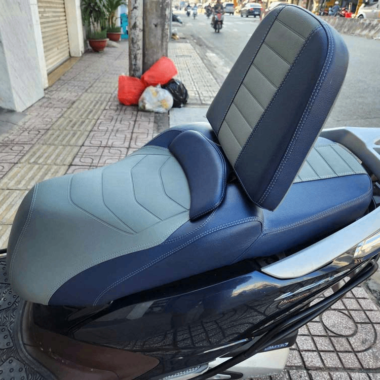 Yên Xe Tựa Lưng Cho Honda Lead _ LEAD-TL03-BLUE
