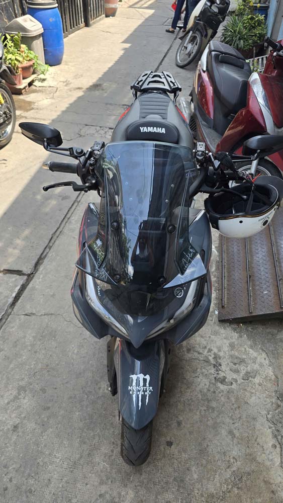 Yên Độ Yamaha NVX Cao Cấp Xám Đậm _ NVX-G06-D.GREY