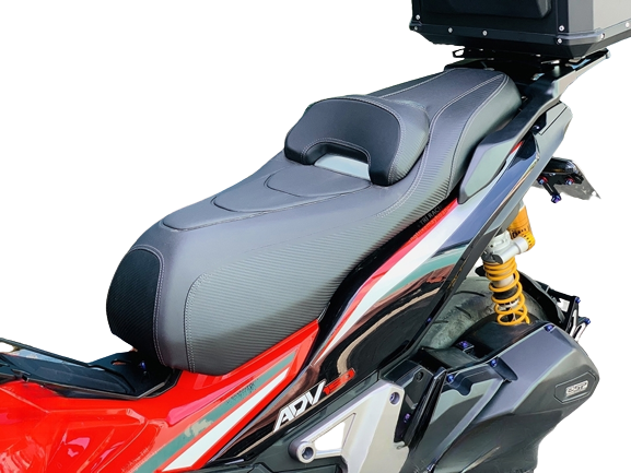Yên xe ADV150/160/350 phong cách thể thao_ADV-G02-BLACK
