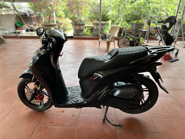 Yên xe kiểu cho sh với gờ độc đáo - SH-G13