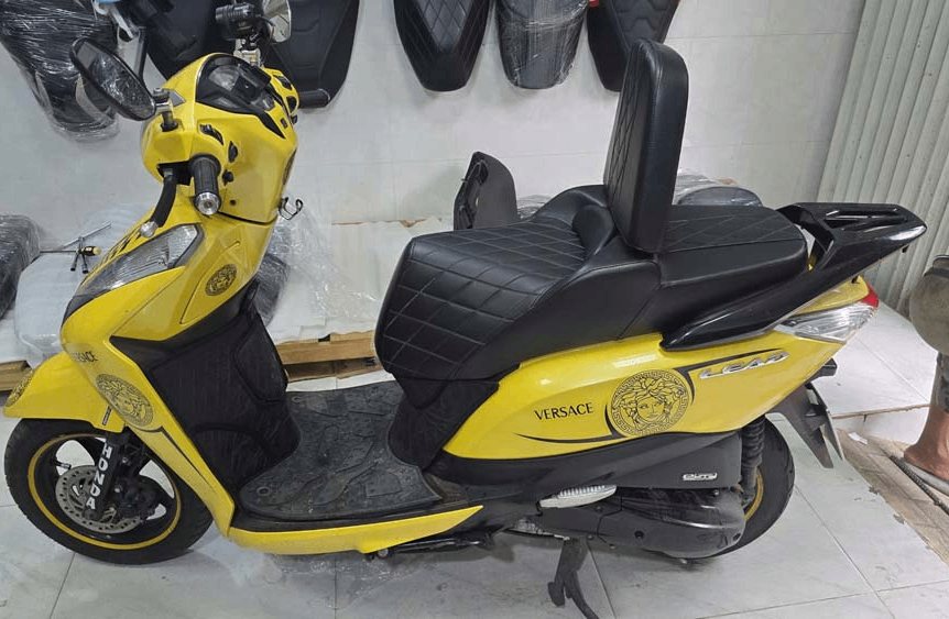 Yên Xe Tựa Lưng Cho Honda Lead _ LEAD-TL03-BLACK2