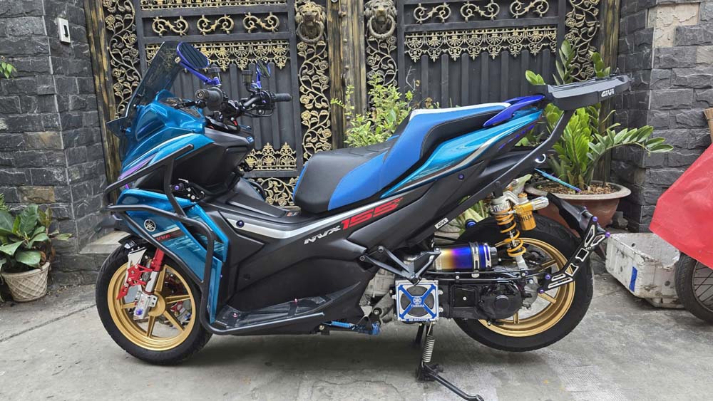Yên Độ Yamaha NVX Cao Cấp Màu Đặc Biệt _ NVX-G12-BLUE