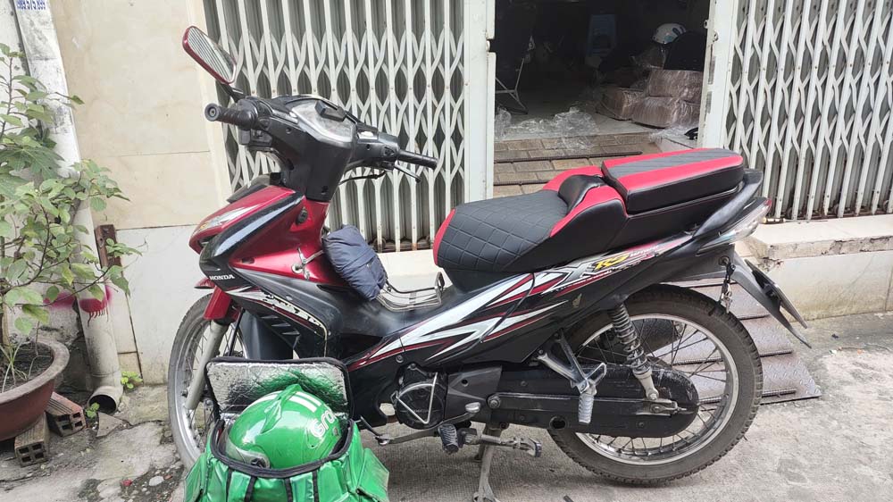 Yên Xe Tựa Bật Cho Honda Wave RSX _ RSX-TL03-BLACK