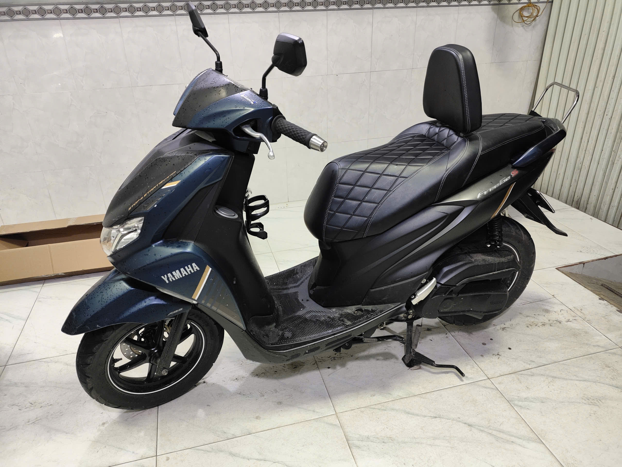 Yên Xe Tựa Lưng Tháo Rời Cho Yamaha FreeGo_Frego-TL02-BLACK