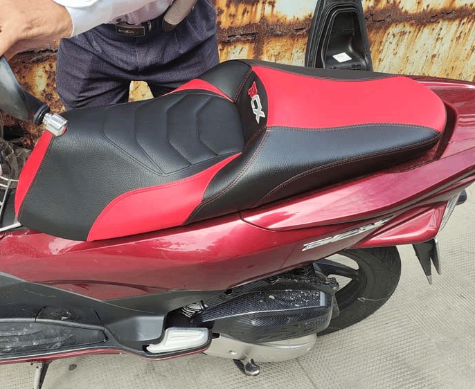 Yên Độ Honda PCX Có Bậc Mông _ PCX-G12-RED