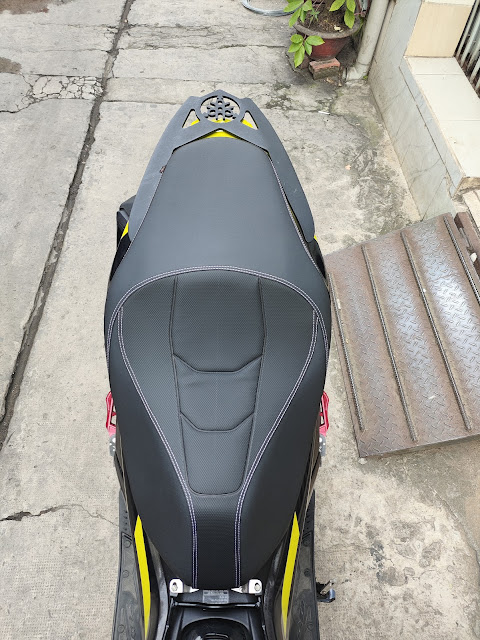 Yên Xe Độ Êm &  Thể Thao Cho  NVX v1 v2 v3 _ NVX-G22-BLACK