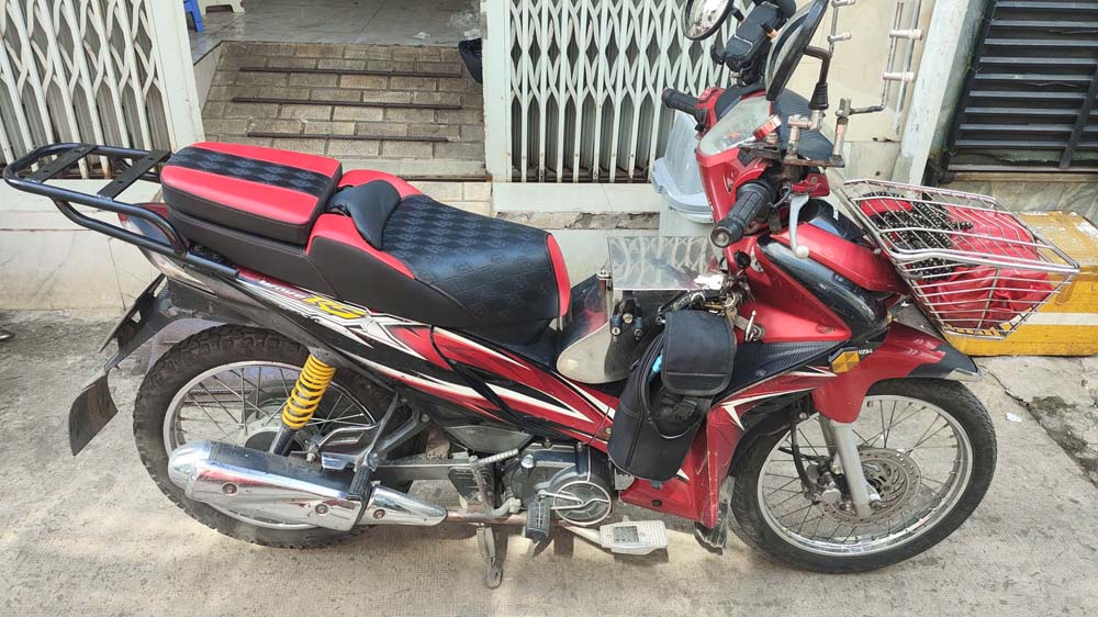 Yên Xe Tựa Bật Cho Honda Wave RSX _ RSX-TL03-BLACK