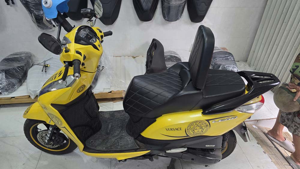 Yên Xe Tựa Lưng Cho Honda Lead _ LEAD-TL03-BLACK2