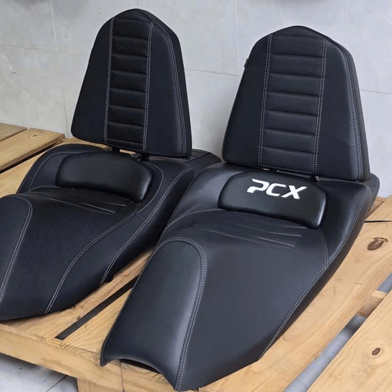 Yên Xe Tựa Lưng Cho Honda PCX ĐEN _ PCX-TL03-BLACK