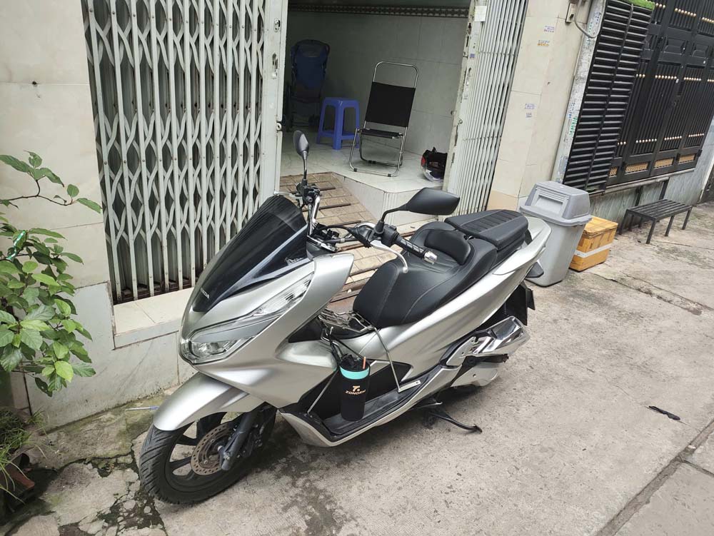 Yên Xe Tựa Lưng Cho Honda PCX ĐEN _ PCX-TL03-BLACK