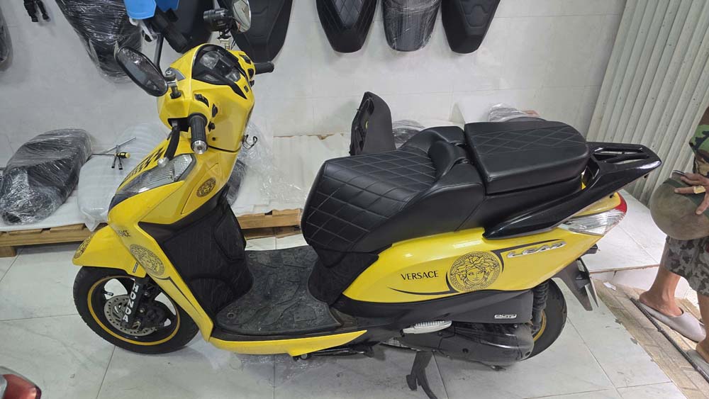 Yên Xe Tựa Lưng Cho Honda Lead _ LEAD-TL03-BLACK2