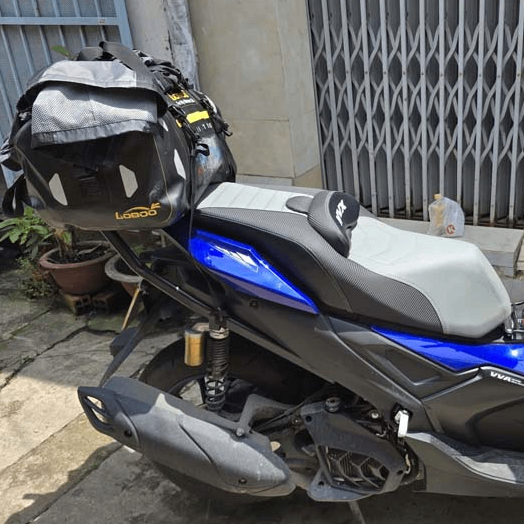 Yên Độ Yamaha NVX Cao Cấp Đen Xám _ NVX-G06-GREY