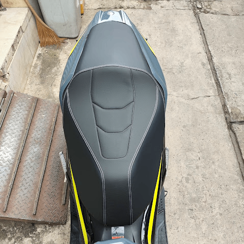 Yên Xe Độ Êm &  Thể Thao Cho  NVX v1 v2 v3 _ NVX-G22-BLACK