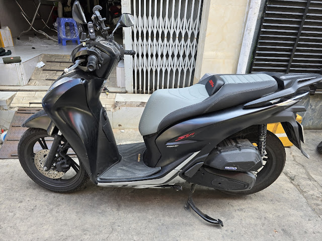 Yên độ thể thao SHđen xám _ SH-G08-GREY