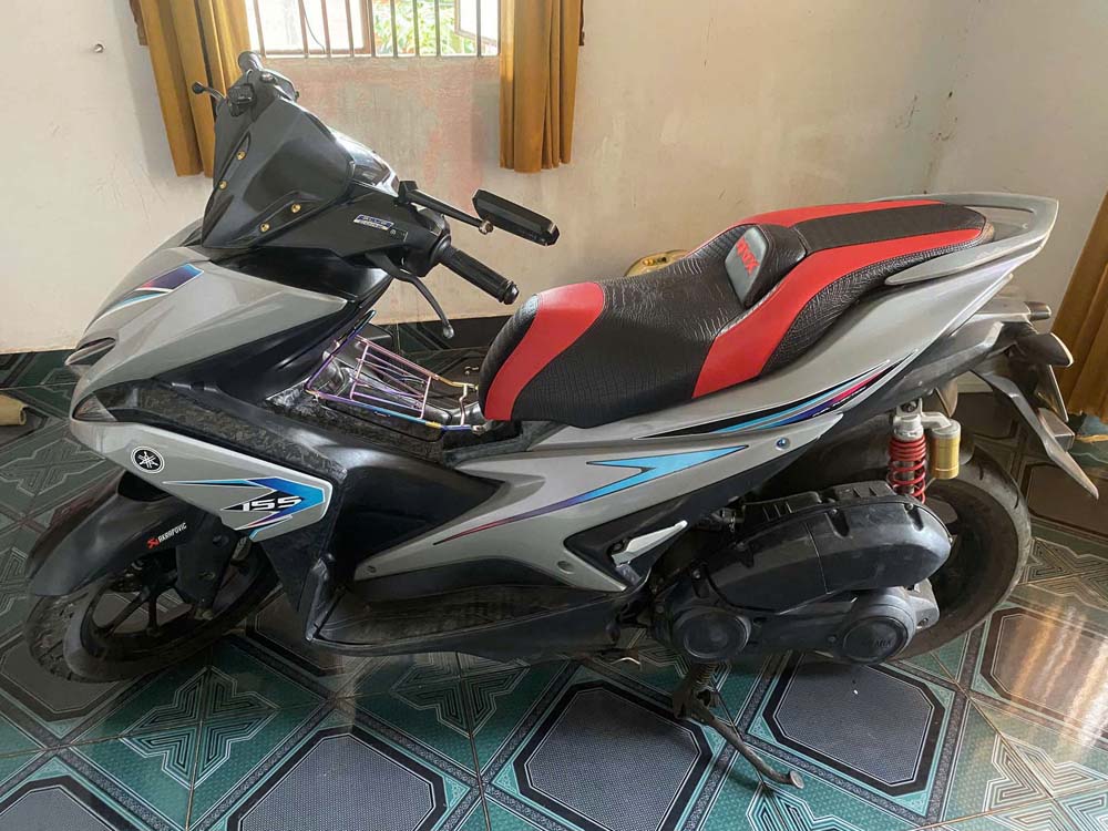 Yên Độ Yamaha NVX Cao Cấp Đỏ Đen _ NVX -G07-RED