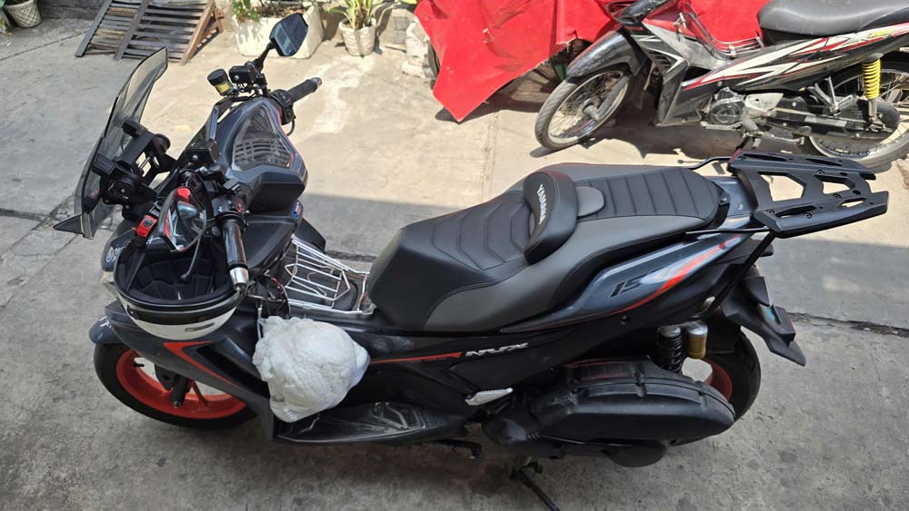 Yên Độ Yamaha NVX Cao Cấp Xám Đậm _ NVX-G06-D.GREY