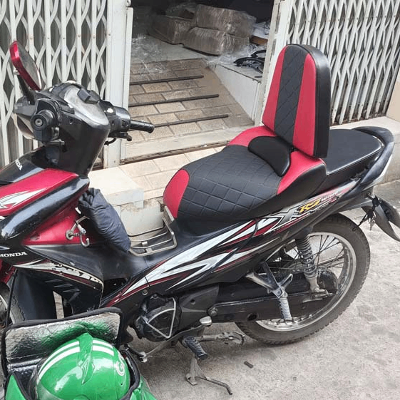 Yên Xe Tựa Bật Cho Honda Wave RSX _ RSX-TL03-BLACK