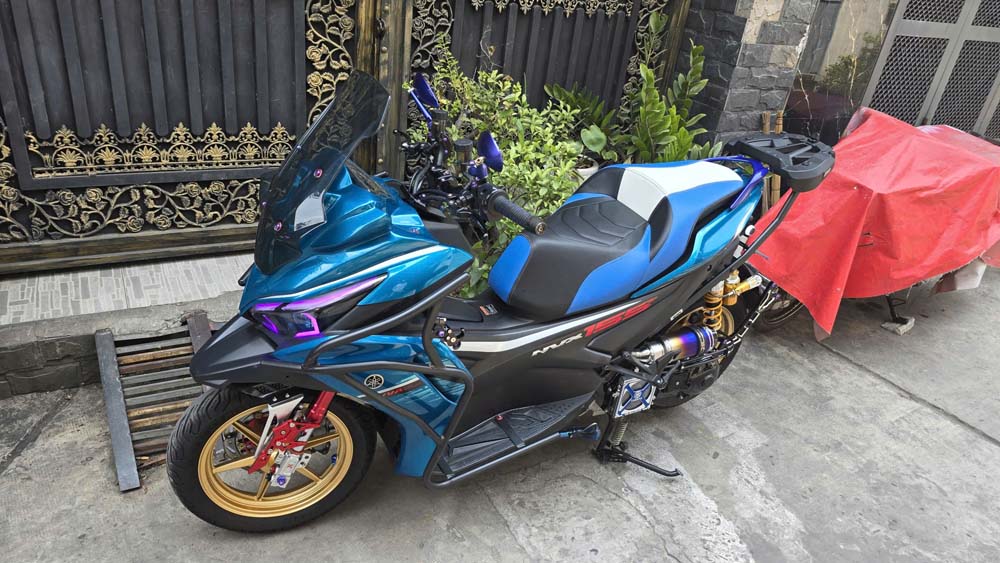 Yên Độ Yamaha NVX Cao Cấp Màu Đặc Biệt _ NVX-G12-BLUE