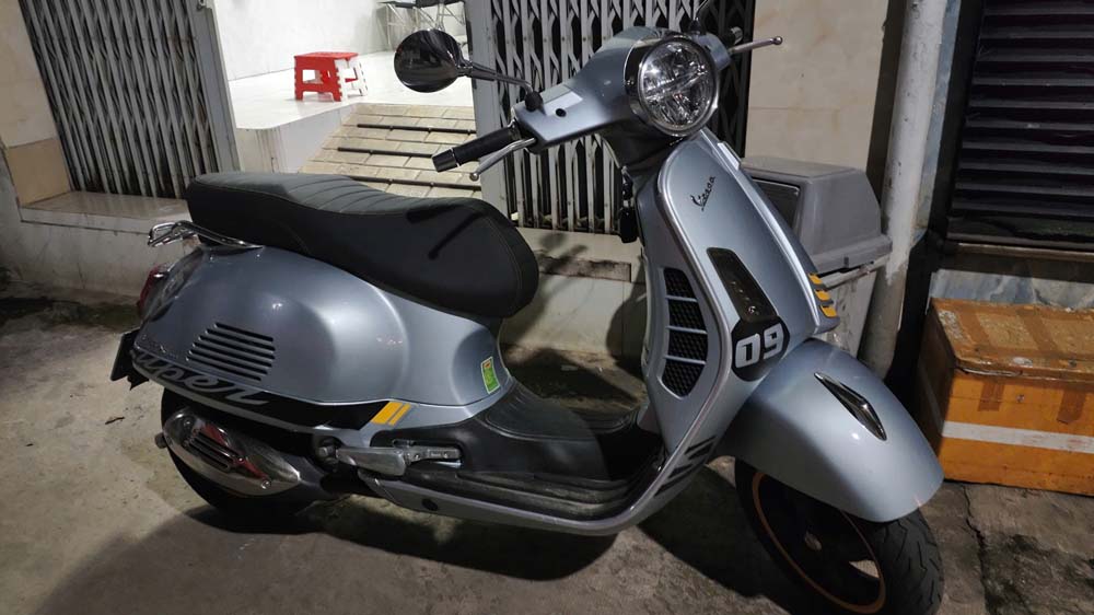 Yên 2 Tầng Vespa Cao Cấp _ VESPA-V13-BLACK