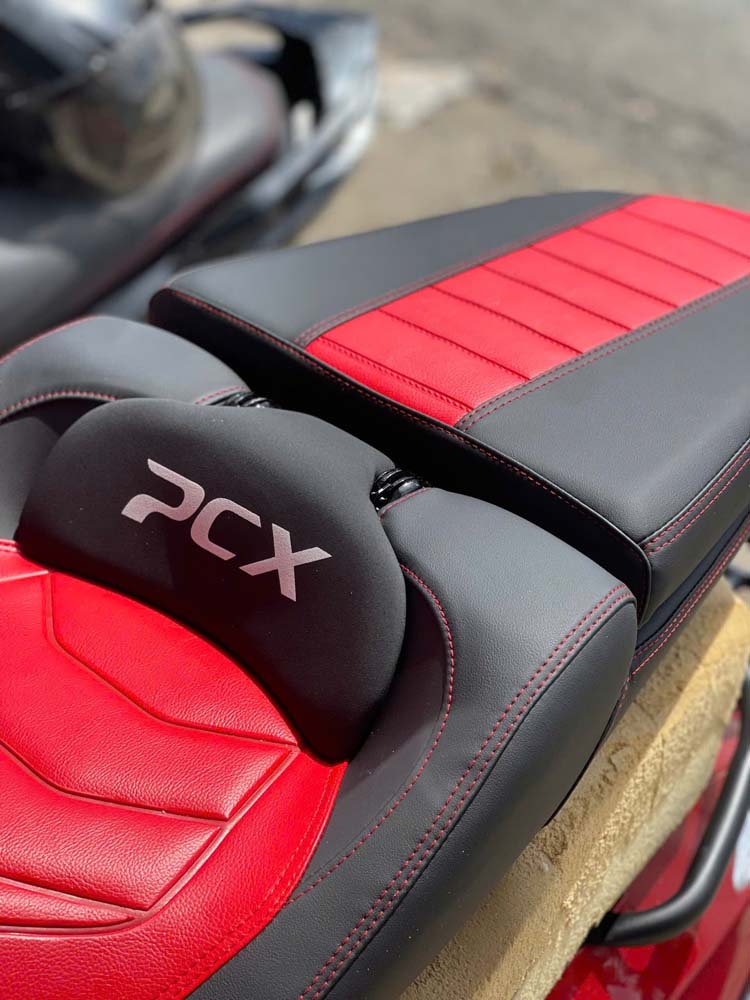 Yên Xe Tựa Lưng Cho Honda PCX – Phiên Bản Màu Đỏ _ PCX-TL03-RED