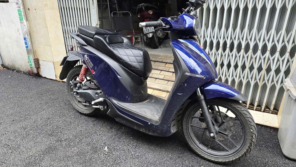 Yên Xe Tựa Lưng Cho DatBike Quantum Đen _ QUANTUM-TL03-BLACK