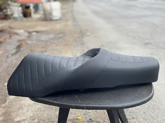 Yên xe kiểu thể thao cho xe sh các đời - êm ái và độc đáo _ SH-G09-BLACK