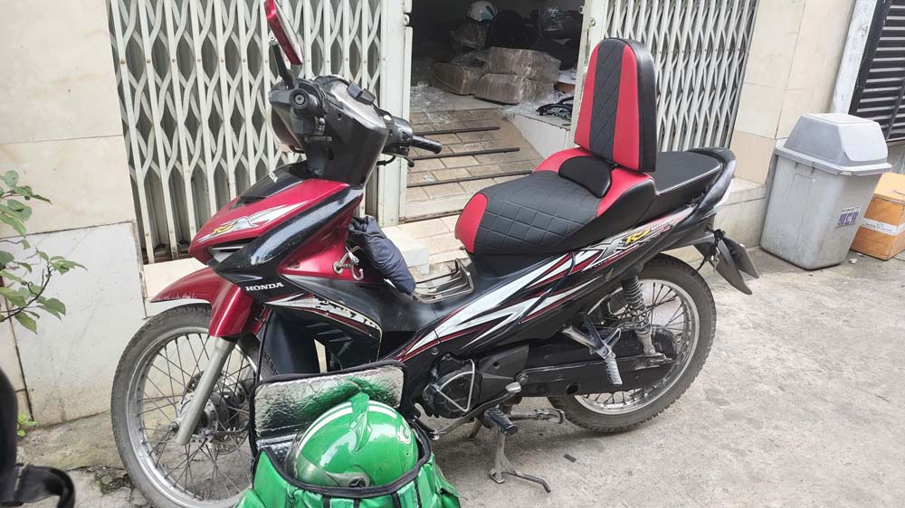Yên Xe Tựa Bật Cho Honda Wave RSX _ RSX-TL03-BLACK