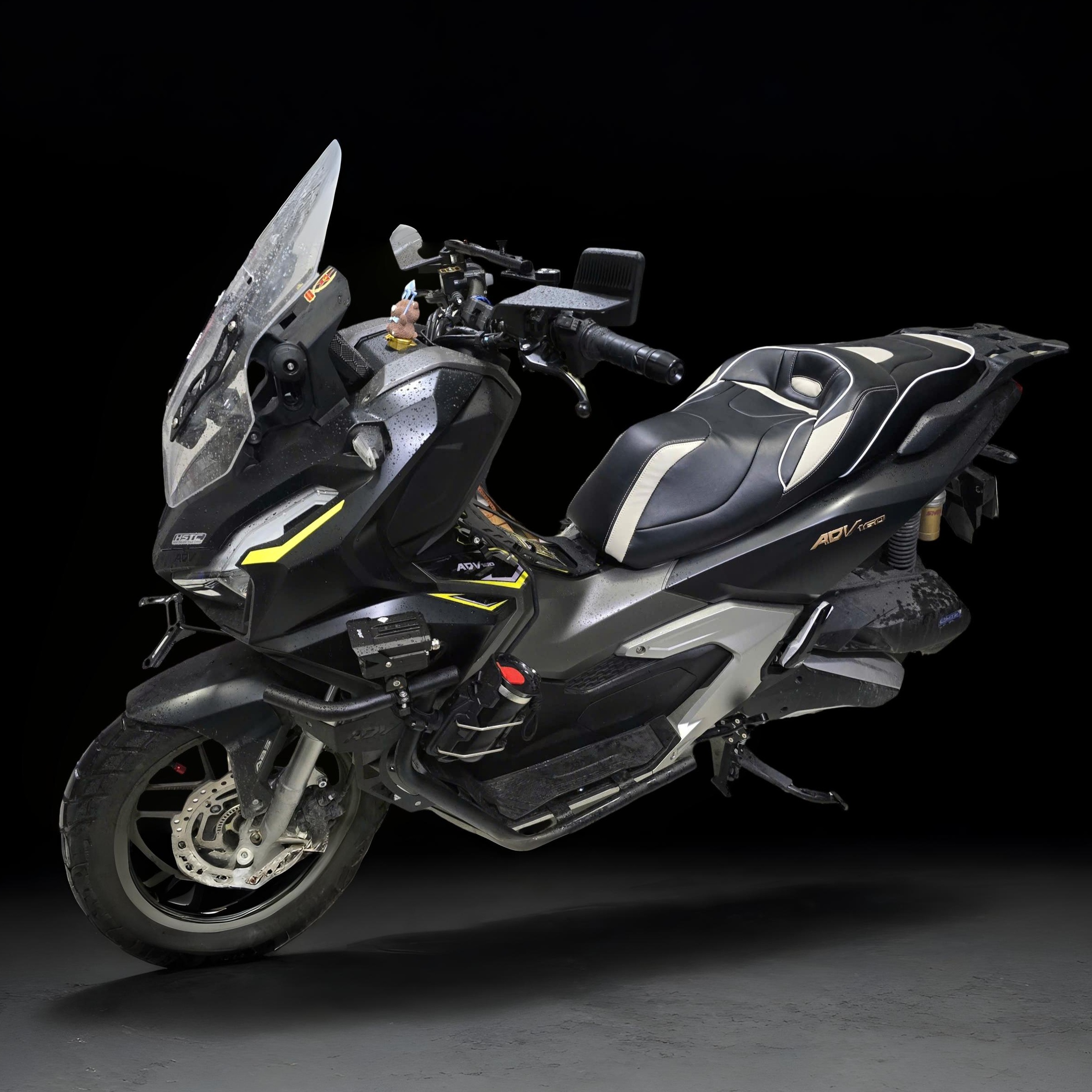 Yên xe ADV150/160/350 phong cách thể thao_ADV-G03-GREY