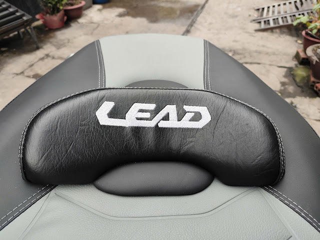 Yên xe Honda Lead êm ái và thể thao _ LEAD-G06-GREY