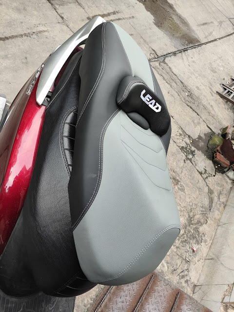 Yên xe Honda Lead êm ái và thể thao _ LEAD-G06-GREY