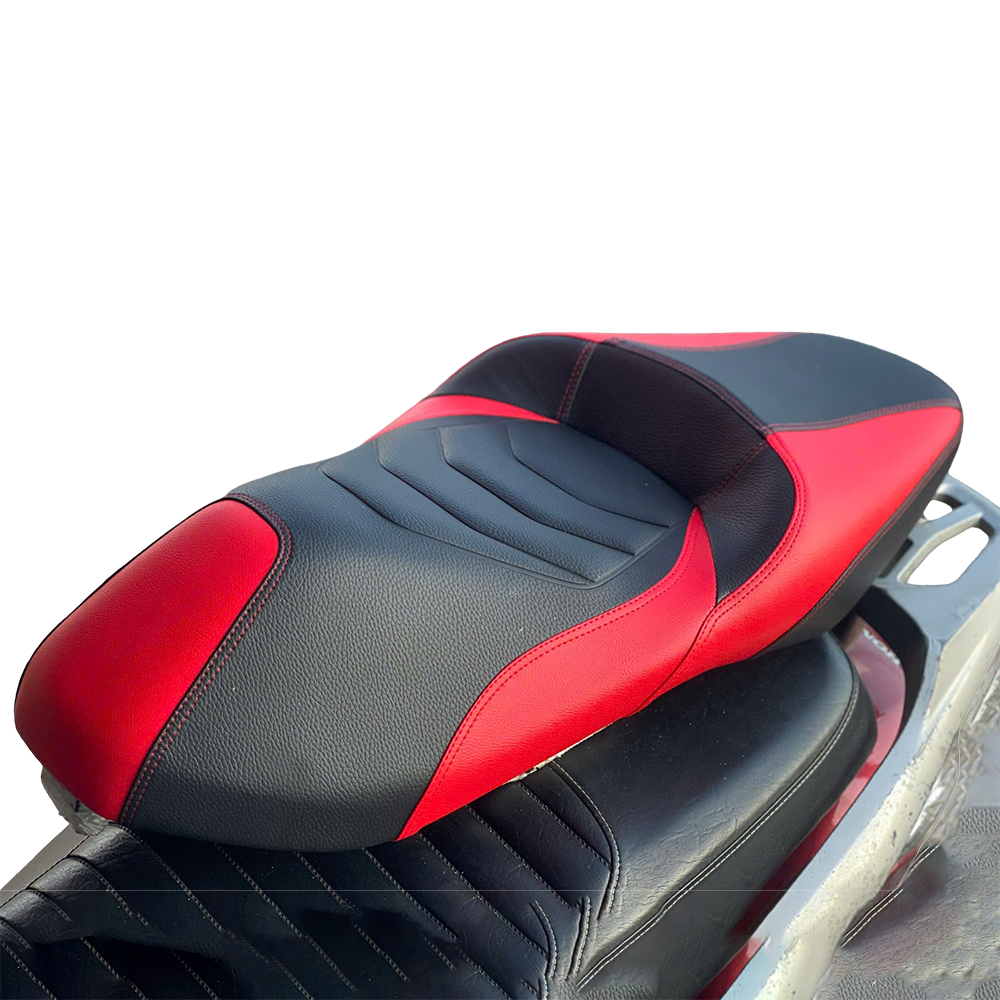 Yên Độ Honda Vario _ Đỏ Đen _ Gờ thể thao _ VARIO-G12-RED