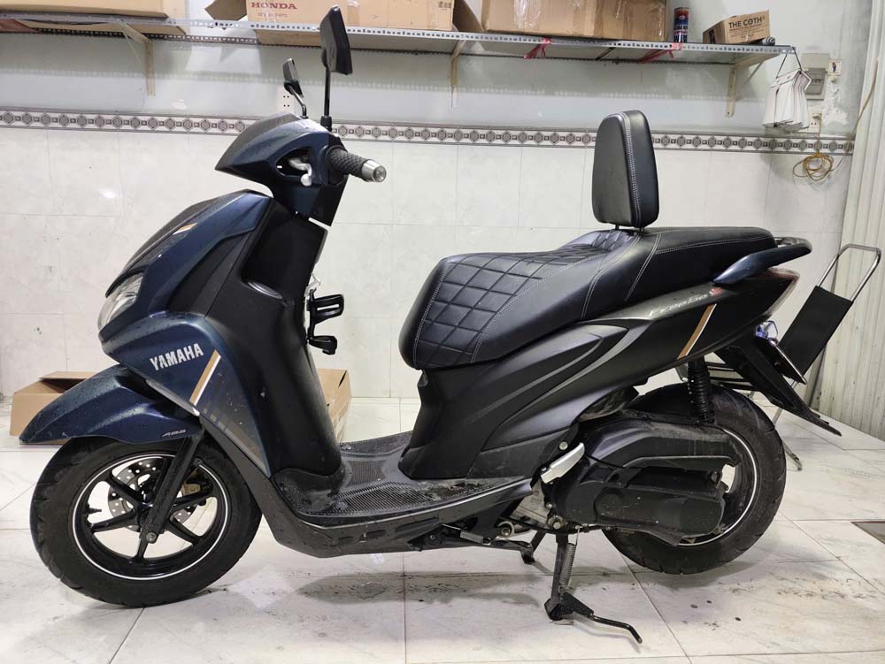 Yên Xe Tựa Lưng Tháo Rời Cho Yamaha FreeGo_Frego-TL02-BLACK