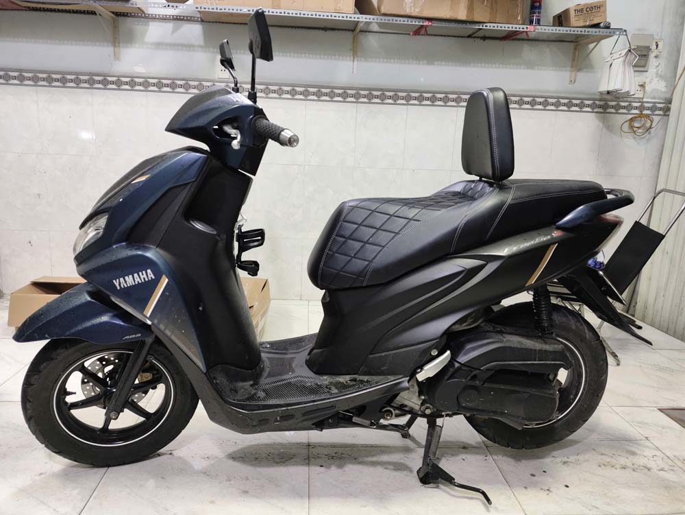 Yên Xe Tựa Lưng Tháo Rời Cho Yamaha FreeGo_Frego-TL02-BLACK