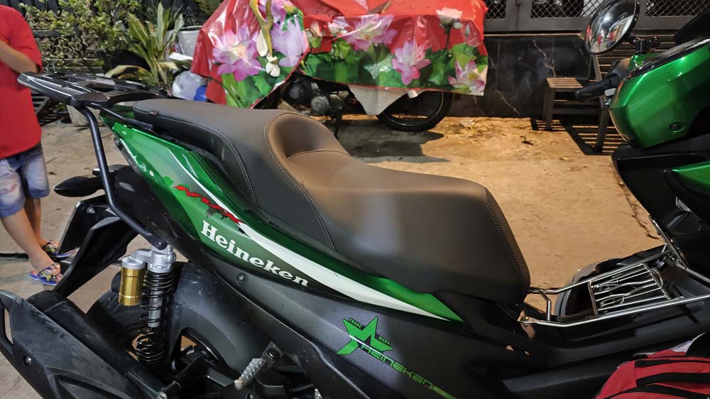 Yên Độ Yamaha NVX Thể Thao Đen _ NVX G15-BLACK