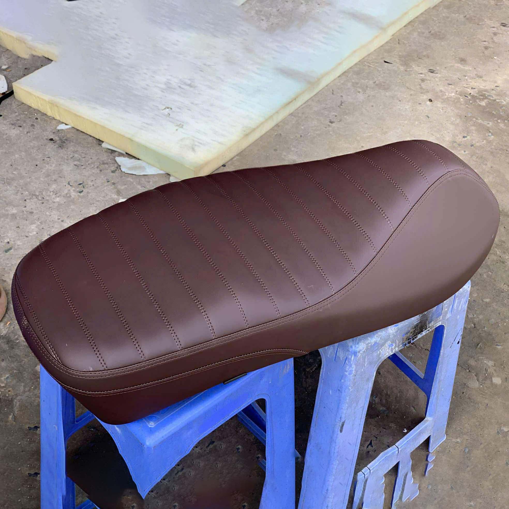 Yên 2 Tầng Vespa Cao Cấp - Phối màu theo yêu cầu _ VESPA-V13-BROWN