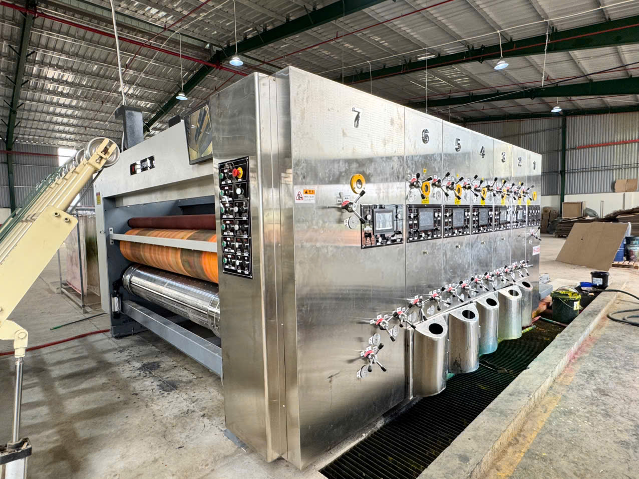 Máy in flexo 5 màu