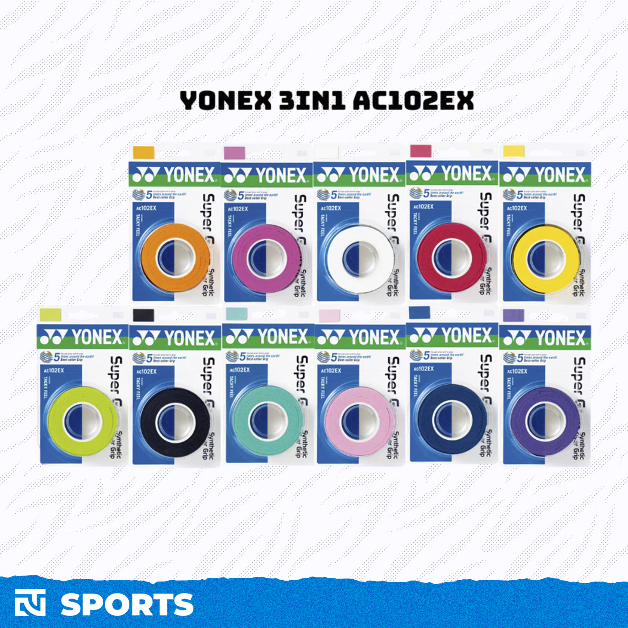 Quấn cán yonex 3in1