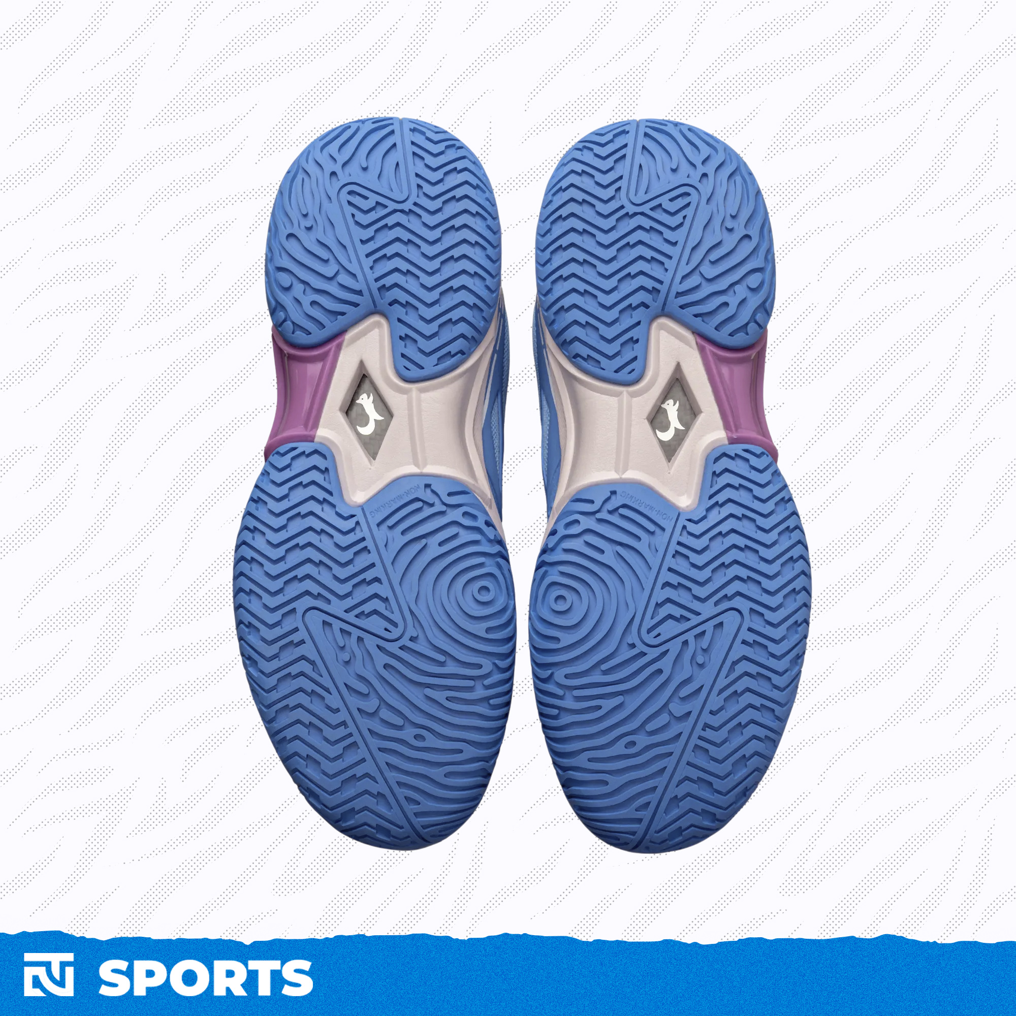 Giày Pickleball Zocker Aspire Speed - Xanh/Tím