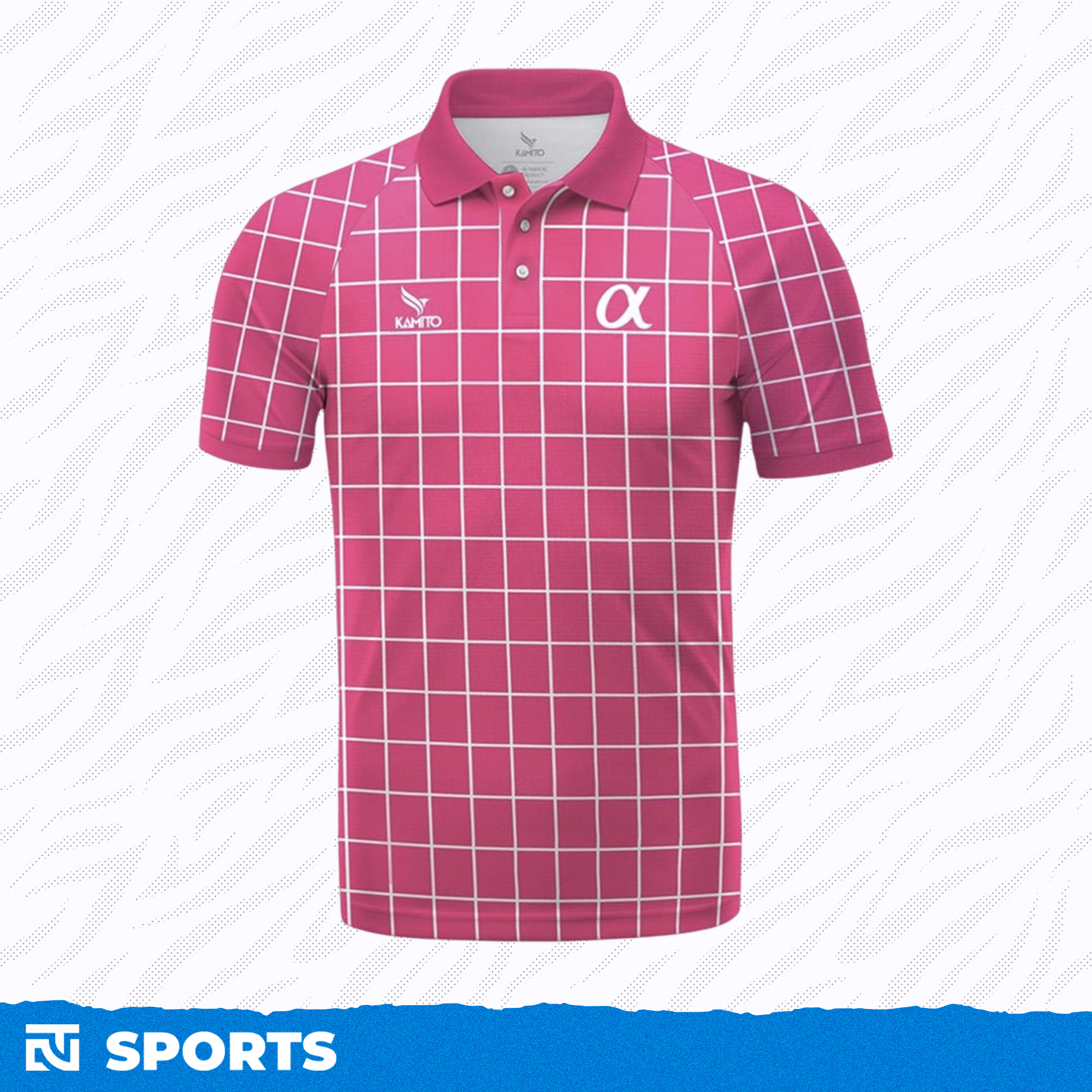 Áo Polo Pickleball Kamito Alpha V2