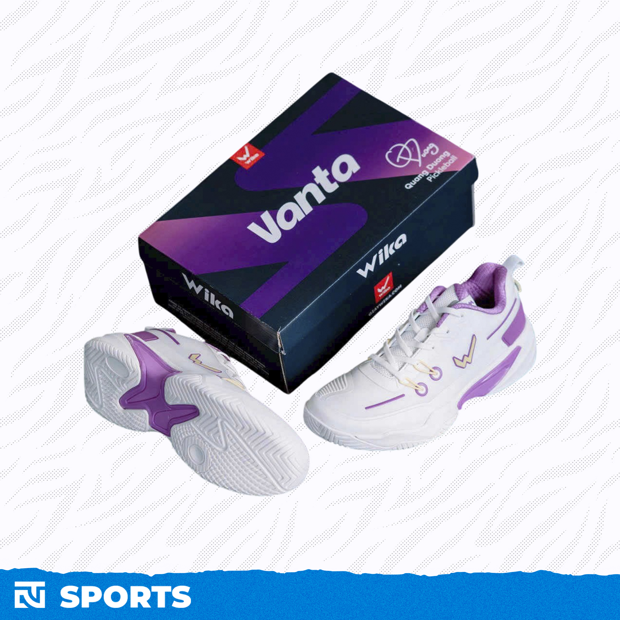 Giày Pickleball Wika Vanta navy