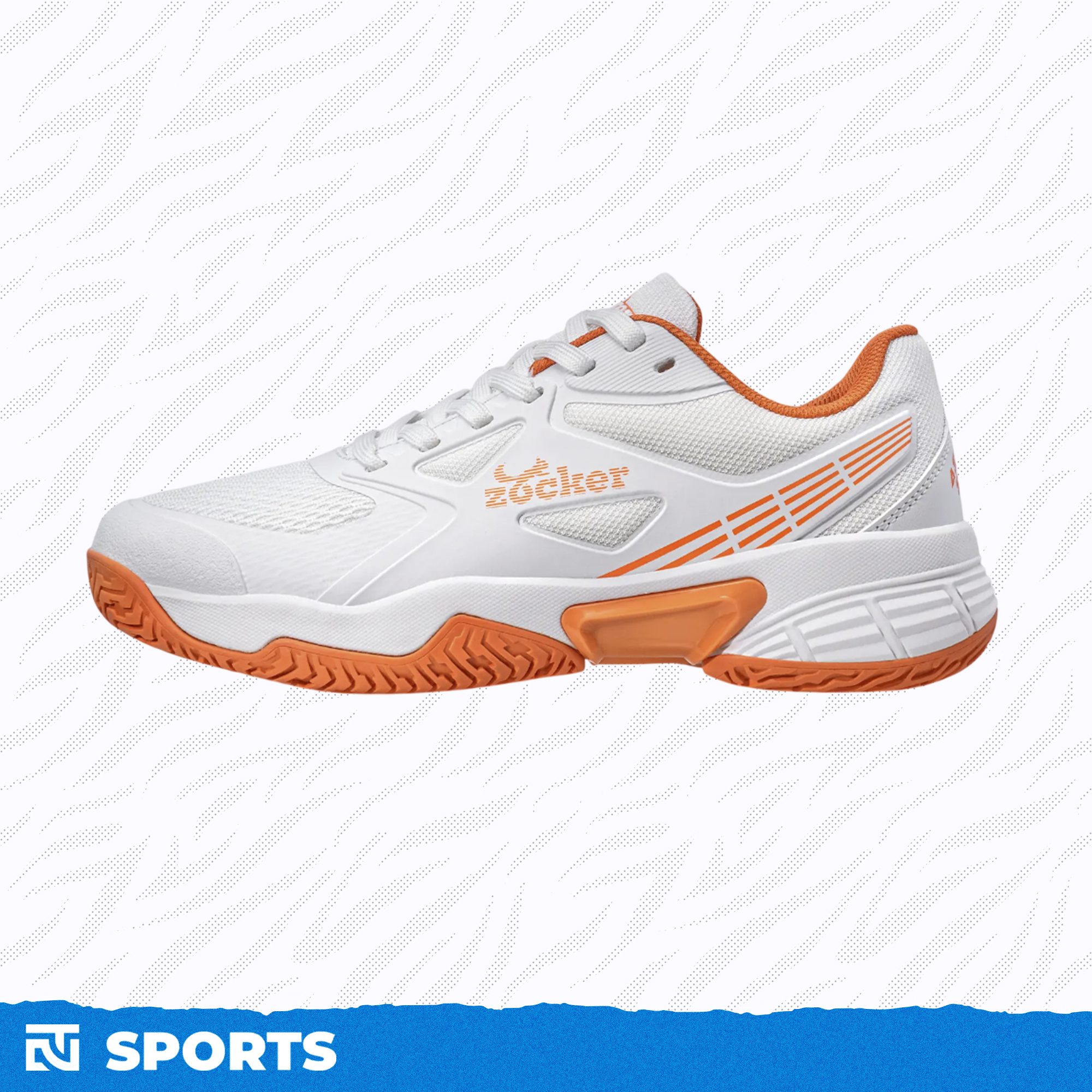 Giày Pickleball Zocker Aspire Speed - Xanh/Tím