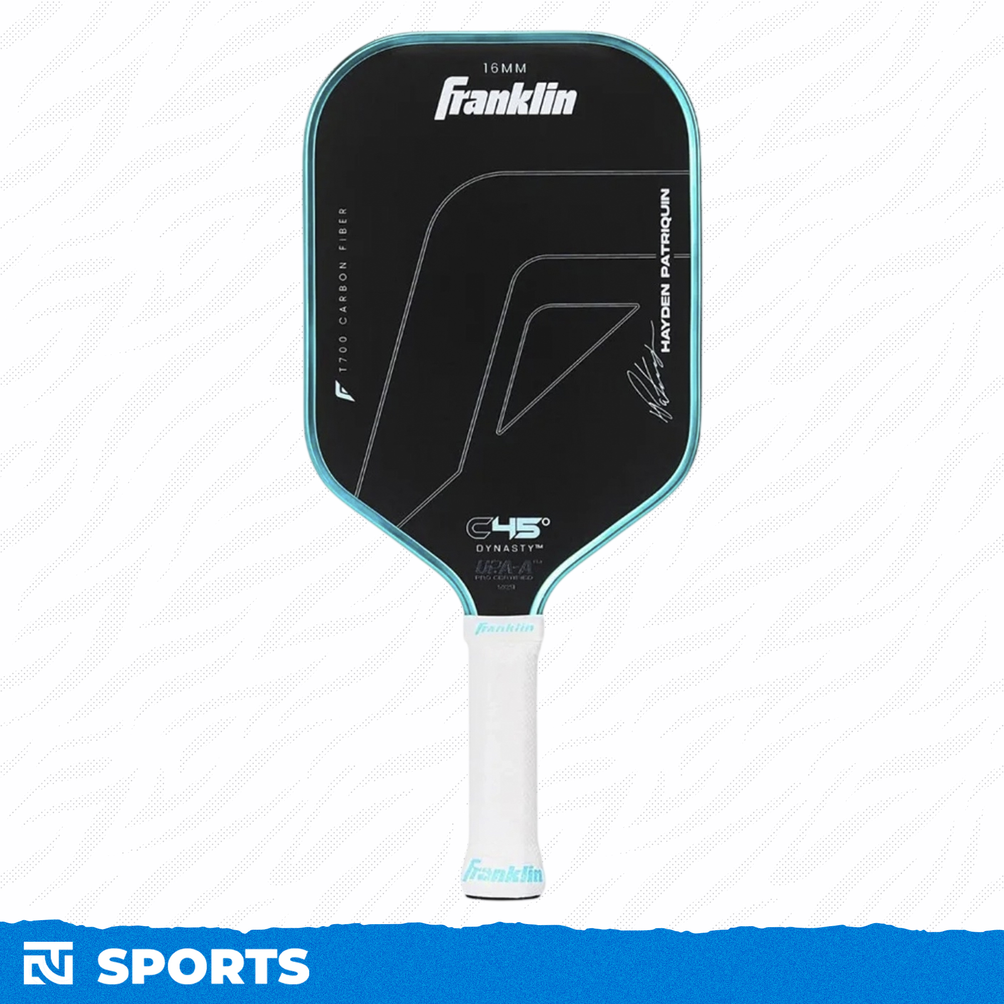 Vợt Pickleball Franklin C45 Hayden Patriquin Edition 16mm chính hãng