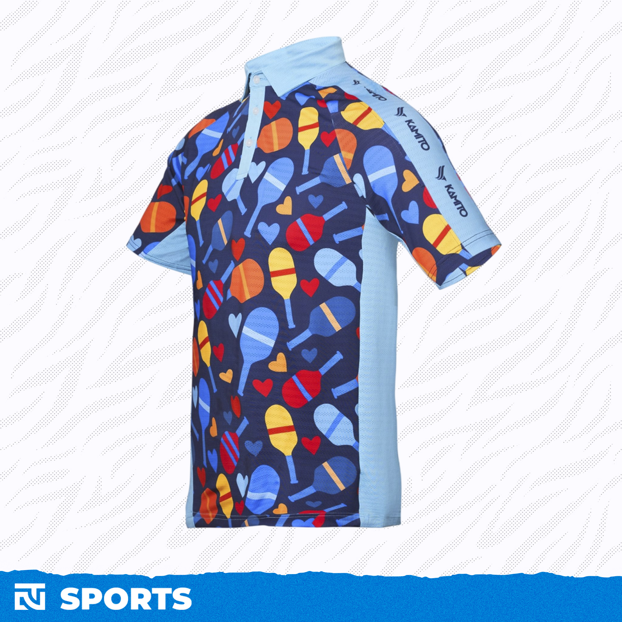 Áo Polo Pickleball Kamito Mono V2