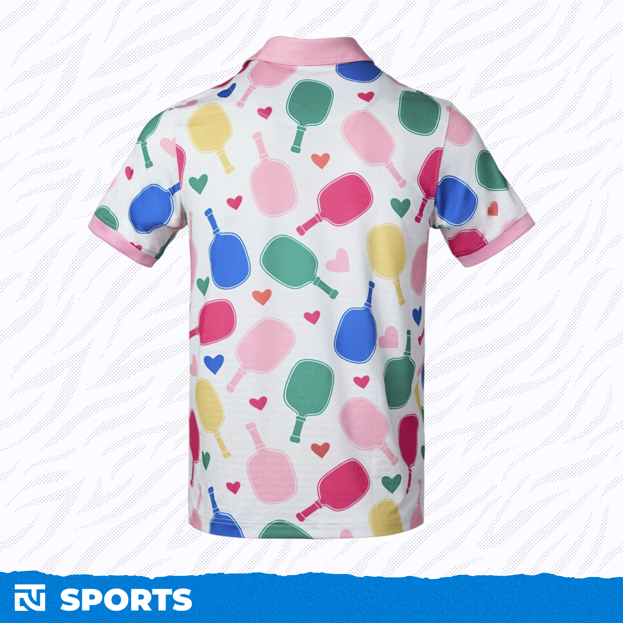 Áo Polo Pickleball Kamito Heart