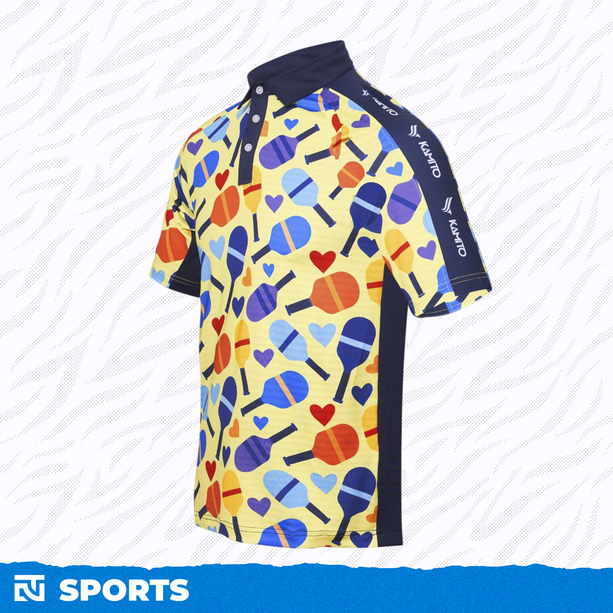 Áo Polo Pickleball Kamito Mono V2